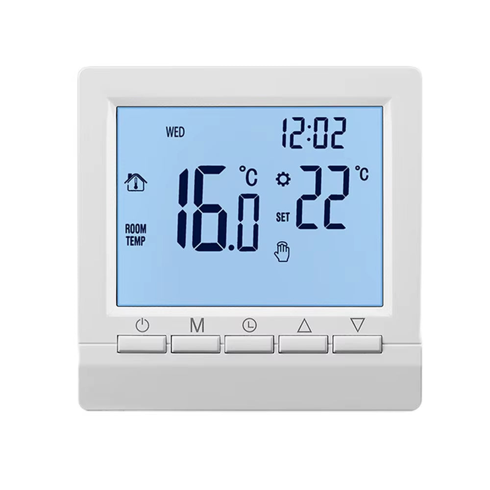 Digital Smart Thermostat Programmable Gas Boiler Heating Temperature Regulator Hand Controller Battery Thermostat with Kid Lock