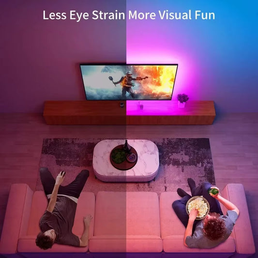 LED Lights for TV RGB Led Strip Light Bluetooth Control 5V USB Led Tape Flexible Ribbon for TV Backlight Room Decoration