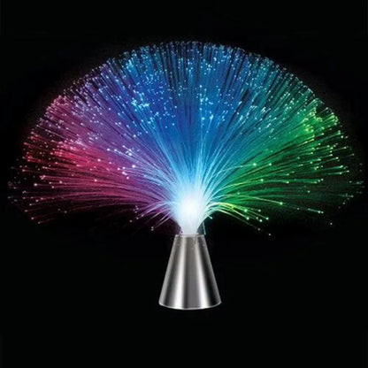 7‑Color Fiber‑Optic Star Lamp — Ambient Galaxy Night Light