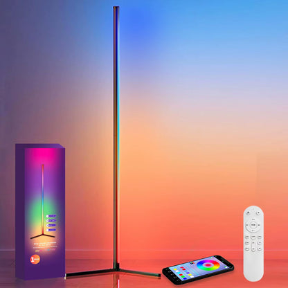 Smart RGB Corner Floor Lamp — App‑Controlled 160‑cm Ambient Light