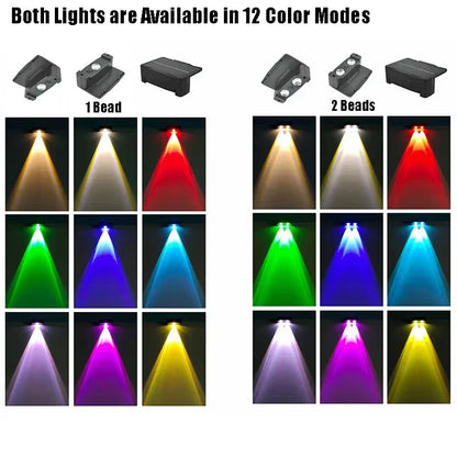 1/6Pcs Solar Wall Light IP65 Waterproof LED Outdoor Spotlight Powered Decoration Porch Illumination Fence Balcony Garden