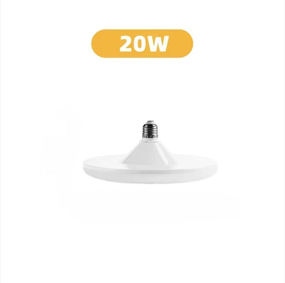 1PC 220V LED Bulb E27 Base Energy Saving Lamp - 20W 30W 40W 60W 100W Options Indoor Flying Saucer Light Ampoule