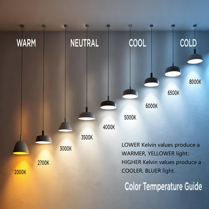 A19 LED Light Bulbs Dimmable, 60W Equivalent, Energy Efficient 9W, 2700K, 800 Lumens, E26 Standard Base, Lighting for Bedroom Living Room Home Office, 6 Packs