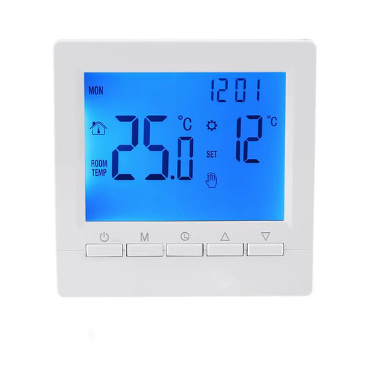 Digital Smart Thermostat Programmable Gas Boiler Heating Temperature Regulator Hand Controller Battery Thermostat with Kid Lock