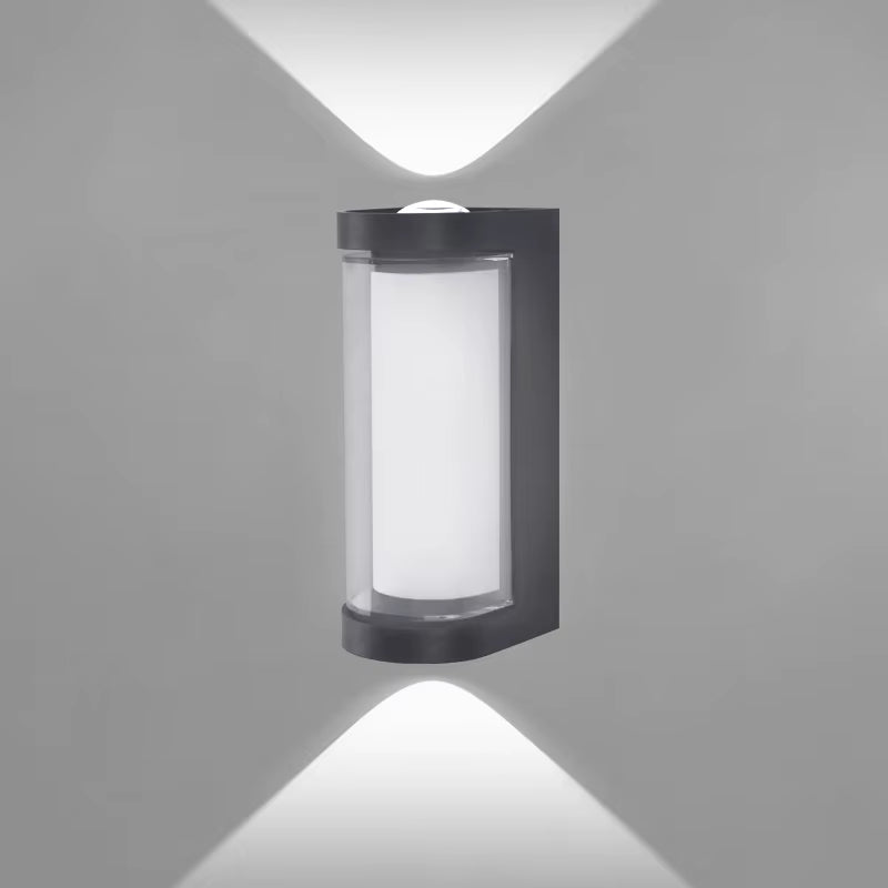 Modern LED Waterproof up down Wall Lamp Outdoor and Indoor Wall Light Courtyard Porch Corridor Bedroom Wall Sconce AC85-265