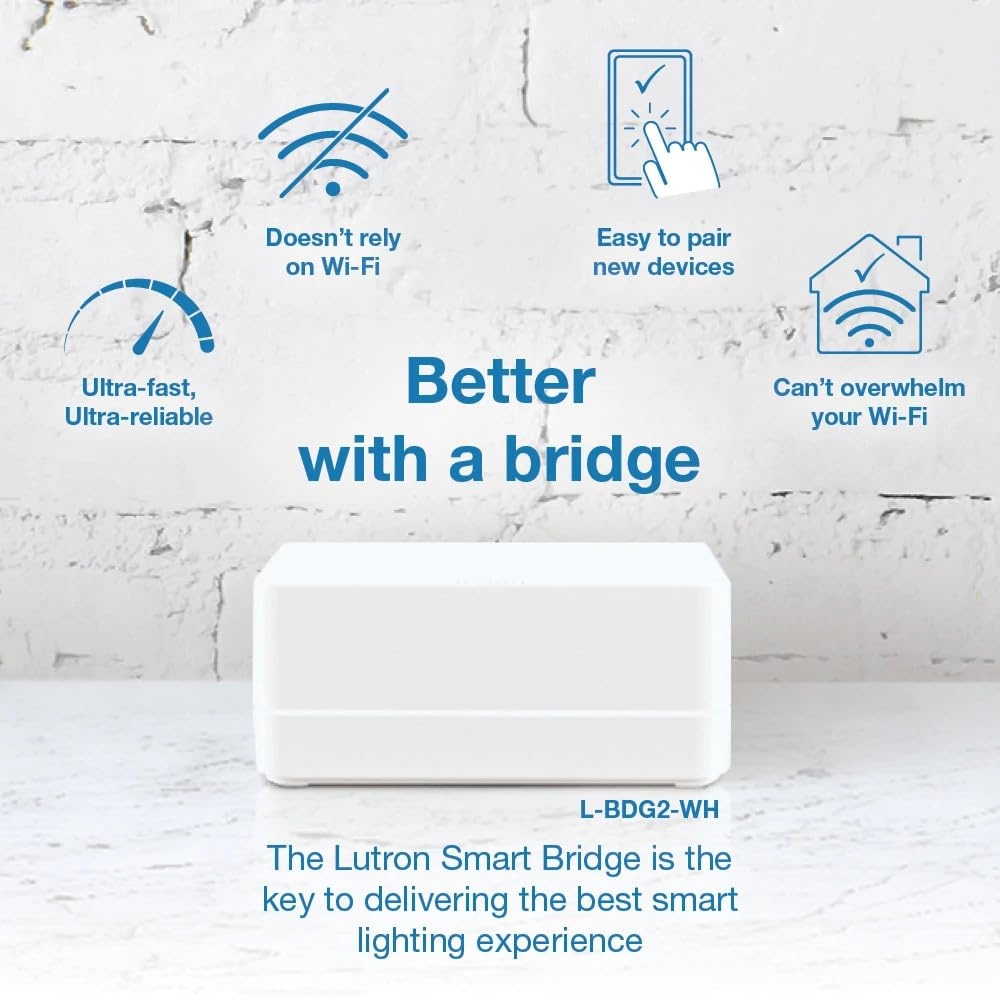 Smart Light Switch Starter Kit with Hub Multi-Platform Home Automation Control