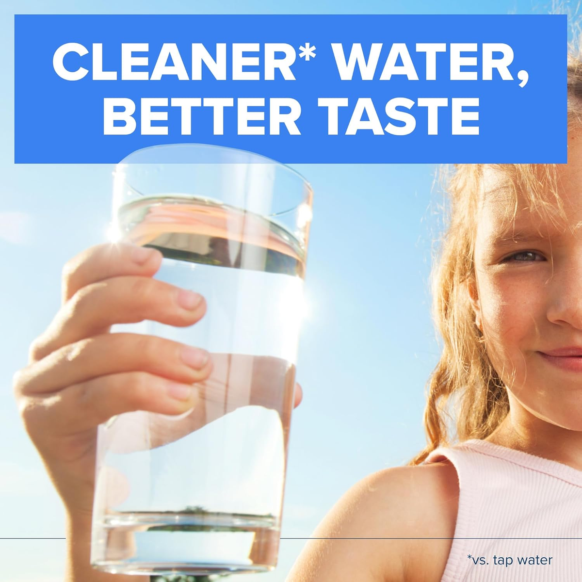 Filter Replacements for Water Pitchers and Dispensers, Elite, NSF Certified to Remove 99% of Lead, 2 Count, Blue