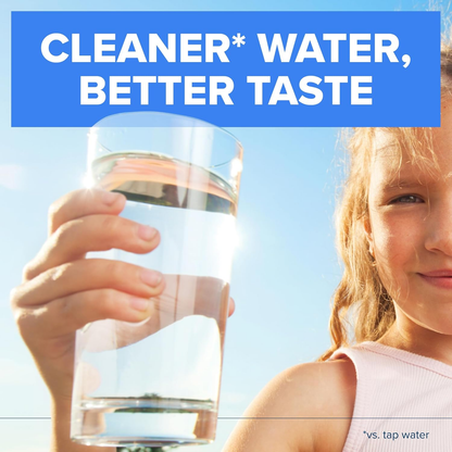 Filter Replacements for Water Pitchers and Dispensers, Elite, NSF Certified to Remove 99% of Lead, 2 Count, Blue