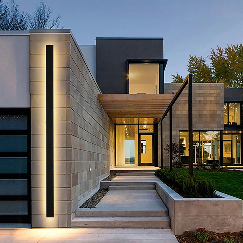Modern Waterproof Exterior Wall Lamp IP65 Villa & Porch Light