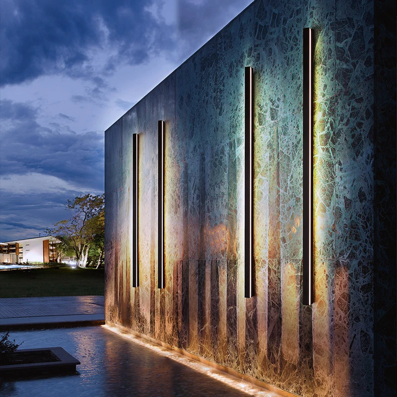 Modern Waterproof Exterior Wall Lamp IP65 Villa & Porch Light