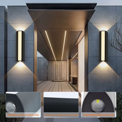 IP66 Outdoor LED Wall Lamp Modern Waterproof Exterior Light