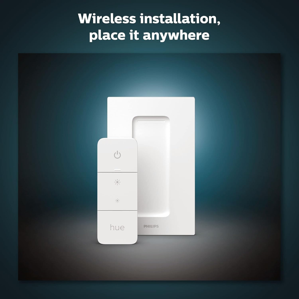 Wireless Smart Dimmer Switch with Remote No-Wire Lighting Control System