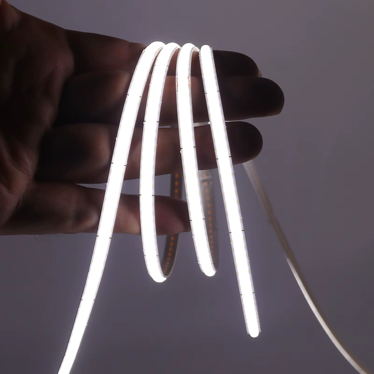 Ultra‑Thin USB COB Flexible LED Strip — Seamless Ambient Backlight