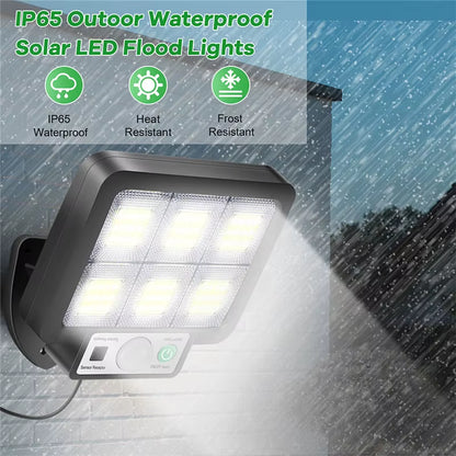Outdoor Waterproof Emergency Street Garden Security Decor Lamp LED Solar Split Wall Lamp Motion Sensor Sunlight Light 3 Mode