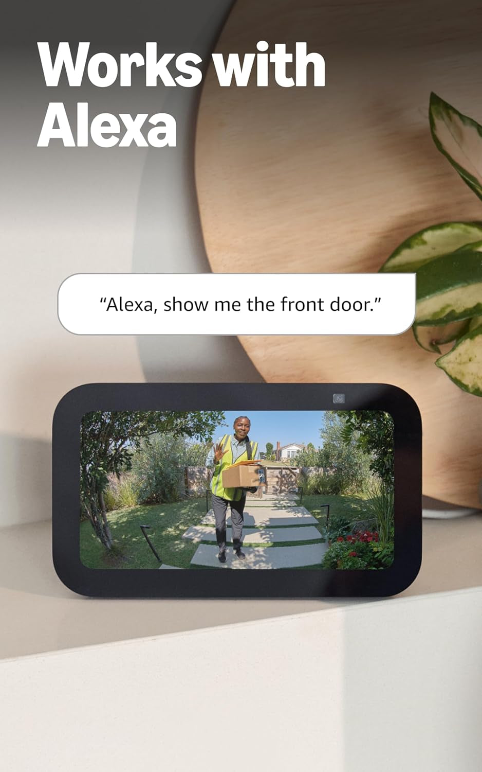 Battery Doorbell (Newest Model), Home or Business Security with Head-To-Toe Video, Live View with Two-Way Talk, and Motion Detection & Alerts, Satin Nickel