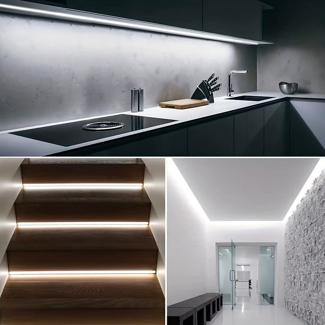 Flexible Neon LED Strip — Touch‑Dimmable, Waterproof, USB‑Powered