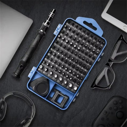 115/117 in 1 Precision Screwdriver Set Magnetic Torx Hex Screw Driver Bits Professional Repair Tool Kit for Iphone Xiaomi Mac PC