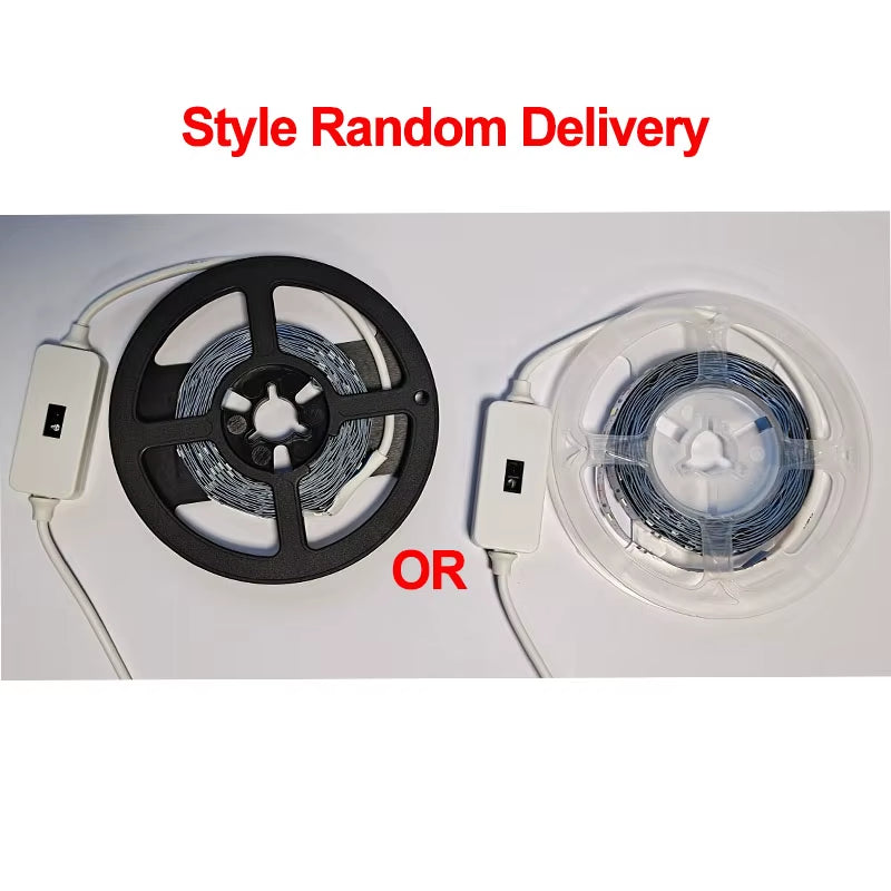 USB LED Strip Lights DC 5V Smart Dimmer Hand Scan Sensor Switch On/Off Control Backlight Tape TV Lamp Tape Bedroom Home Decor