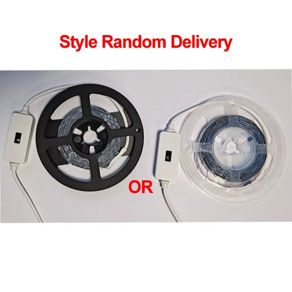 USB LED Strip Lights DC 5V Smart Dimmer Hand Scan Sensor Switch On/Off Control Backlight Tape TV Lamp Tape Bedroom Home Decor