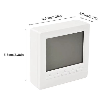 Digital Smart Thermostat Programmable Gas Boiler Heating Temperature Regulator Hand Controller Battery Thermostat with Kid Lock