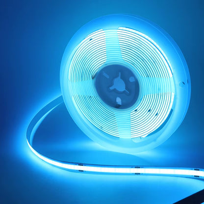 8MM COB Led Strip 5V with Motion Sensor Battery Powered 320Leds/M Led Induction Night Light Warm White Red Ice Blue Green Yellow