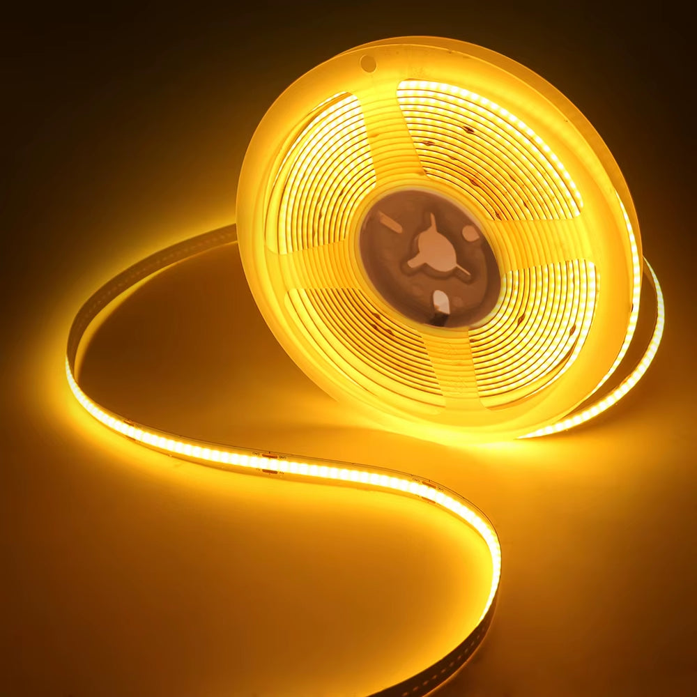 8MM COB Led Strip 5V with Motion Sensor Battery Powered 320Leds/M Led Induction Night Light Warm White Red Ice Blue Green Yellow