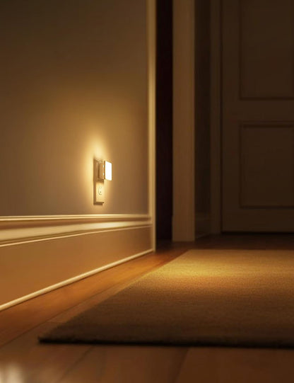 Night Light,Night Lights Plug into Wall, [6-Pack] Plug in Night Light, Dusk-To-Dawn Sensor, 3000K Soft White 0.3W Bright Nightlight Auto-On/Off for Adults Kids Bedroom Bathroom Hallway